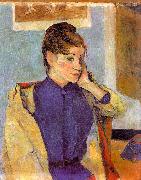 Paul Gauguin Portrait of Madeline Bernard